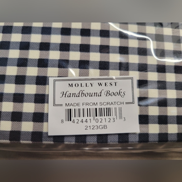 Handbound Molly West Guest Book 7"x11" Wedding Shower book NEW made from… - Picture 7 of 8